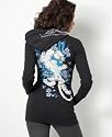 Ed Hardy Hoodie, Panthers & Petals Fitted Tunic