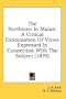 The Northmen In Maine: A Critical Examination Of Views Expressed In Connection With The Subject (1870)