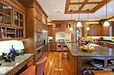 Wallmonkeys Peel and Stick Wall Graphic - Luxury Kitchen No.2 - 18"W x 12"H ....