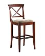 Berkline Family Dining Nutmeg Brown Cherry Raleigh 26-Inch Barstool