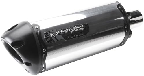 Two Brothers Racing (005-2470106V-B) Black Series M-2 Aluminum Canister Full Exhaust System
