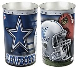 Dallas Cowboys 15" Waste Basket - Football Sports Merchandise