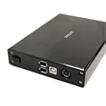Bytecc ME-300SU2FW USB 2.0 & Firewire output Aluminum 3.5 HDD Easy-Open Enclosure- For SATA I- II HDD