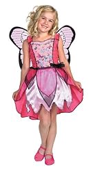 Original Licensed Barbie as Mariposa Quality Child Costume (Slippers not included)