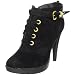Miss Me Women's Oz-1 Ankle Boot,Black,8.5 M US