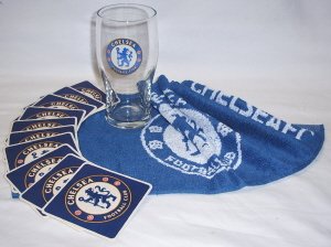 Chelsea F.C. Official Mini Bar Set