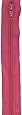 Sullivans Make-A-Zipper Kit, 5-1/2-Yard, Hot Pink
