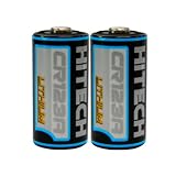 Two CR-123A Lithium Batteries for Streamlight Twin-Task 2L, Argo HP, TLR-1, ProTac, Vantage Flashlights and Others