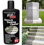 GOOD IDEAS STONE & DECKING CLEANER (680) - Removes years or dirt, grime, algae and moss from stone, brickwork, masonry, garden ornaments, furniture and decking.