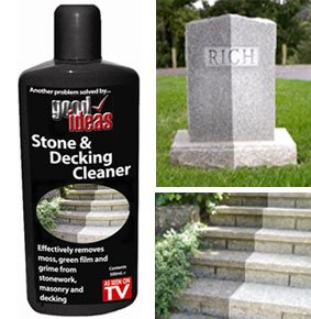 Buy GOOD IDEAS STONE & DECKING CLEANER (680) - Removes years or dirt, grime, algae and moss form stone, brickwork, masonry, garden ornaments, furniture and decking. online at Discounted New and Used prices. Delivered to your door with Off-The-Bookshelf.