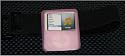 iPod Nano 3rd Generation Anit Slip Silicone Case + Sports Exercise Armbrand - PINK