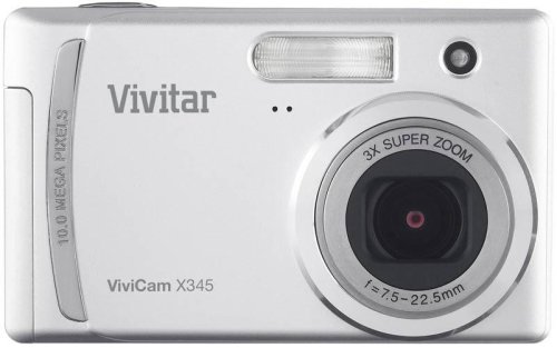 VIVITAR X345 10.0 MEGAPIXEL VIVICAM X345 DIGITAL CAMERA