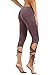 SweatyRocks Women Legging Cutout Tie Cuff Slim Yoga Pants Jogger Workout Tights