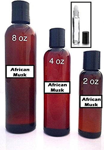 Pure African Musk - Uncut Scented Body Oil - Unisex Fragrance for Men and Women - Best for Refills