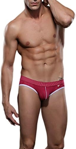 Comemall Mens Mesh G-string Thong Jockstrap Back Hole Briefs Underwear Panties