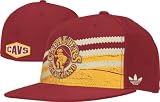 Cleveland Cavaliers adidas Hardwood Classics For Three Flat Brim Flex Hat
