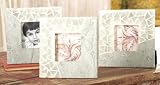 Set of 3 Slate and Mosaic Glass Dragonfly 3x3 Photo Picture Frames
