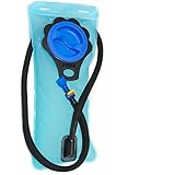Aquatic Way Hydration Bladder Water Reservoir Pack for 2 liter 2L Backpack System (Bicycling Camping Hiking). FDA Approved Non Toxic BPA Free Strong Material, Easy to Clean Large Opening, Quick Release Insulated Tube with Shutoff Valve. Stay Hydrated!