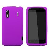 read full review HTC EVO Design 4G/Kingdom Silicone Skin Soft Phone Cover - Purple