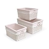 Badger Basket Three Basket Set, Pink by Badger Basket