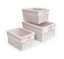 Badger Basket Three Basket Set, Pink