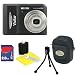 Vivitar ViviCam 8370, 8.0 MP Digital Camera with 3x Optical Zoom, 5x Digital Zoom, 2.4 LCD Monitor, Voice Memo, Face Detection, and Video Recording + 2GB Accessory Bundle