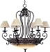 All Products : Maxim Lighting 20286VAOI/SHD40 Portofino Oil Rubbed Bronze Multi-Tier Chandelier Oil Rubbed Bronze