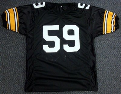 Jack Ham Autographed/Hand Signed Pittsburgh Steelers Jersey HOF 88 PSA/DNA