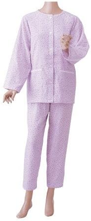 Japan Health and Beauty - Lady music pleasure gauze pajamas top and bottom set (long sleeve) No.901 M Rose *AF27*