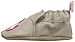 Robeez Girls' Peaceful Partridge Slip-On, Grey, 12-18 Months M US Infant
