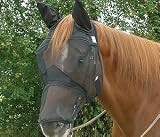 CASHEL QUIET RIDE RIDING FLY MASK DRAFT LONG EARS HORSE