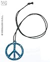 HIPPIE MEDALLION MIT BAND 60er 70er JAHRE