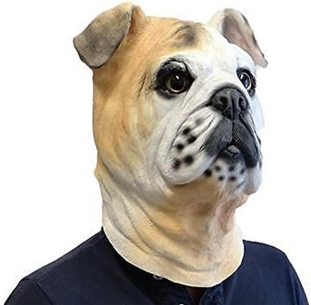 Golden Labrador Face Mask By Crazy Halloween Mask