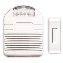 Wireless Door Chime with Strobe Light Alert