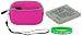 2n1 Neoprene Sleeve Case (Magenta) and CNP-40 Battery for Casio Exilim EX-Z750 7.2 Megapixel Digital Camera