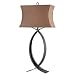 Kenroy Home 30960OBZ Pisces Table Lamp with Cinnamon Shade