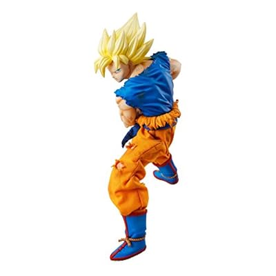 Dimension of DRAGONBALL Over Drive ドラゴンボールZ 超サイヤ人 孫悟空 約170mm PVC&ポリエステル&ABS製 塗装済み可動フィギュア