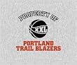 Property Of NBA Basketball Blanket/Throw Portland Trailblazers - Fan Shop Sports Merchandise