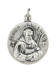 14K Yellow Gold 18.00 mm St. Benedict Medal