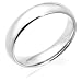 Jewelry : Platinum 5mm Comfort Fit Men's Wedding Band