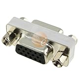 Premium VGA Gender Changer HDDB15 15-pin Female / Female for Xbox 360