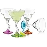 Libbey Colors Margarita Glass Set, 4-Piece