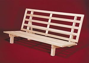 Bi-fold Hardwood Futon Frame - Queen Size Bi-fold Hardwood Futon Frame - Queen Size