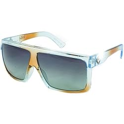Dragon Alliance Fame Men's Large Fit Fashion Sunglasses - Trans Sky/Grey Gradient