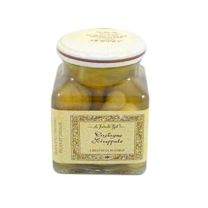 Whole Chestnuts in Light Syrup by La Favorita