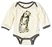 Babysoy Newborn Organic Long Sleeve Animal Print Bodysuit Onesie Romper