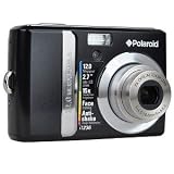 Polaroid 12 Megapixel Digital Camera, with 3x Optical Zoom, 2.7 Color LCD Display, SD card compatible, Model i1236 Bundle (Black)