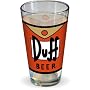 The Simpsons Duff Beer Pint Glass