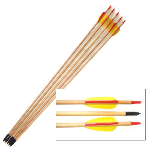 Wooden Train Arrow - 29 Long - set of 5