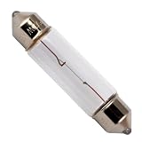10 Watt - Festoon Base - 12 Volt - Xenon Light Bulb - Bulbrite 715610